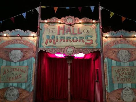 Hall Of Mirrors Carnival, Hall Of Mirrors Circus, Hall Of Mirrors Aesthetic, Circus Mirrors, Creepy Circus Aesthetic, Circus Aesthetic, Pierrot Clown, Dark Circus, Nagisa Shiota