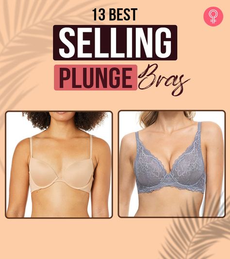 Plunge bra