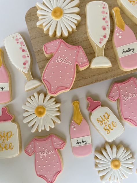 Sip And See Shower Ideas, Sip And See Party Ideas Girl Decoration, Sip And See Party Decorations, Sip And See Cookies, Sip & See Party Ideas, Sip N See Party Ideas Girl, Sip N See Party Ideas, Sip And See Baby Shower Ideas, Sip And See Party Ideas Girl