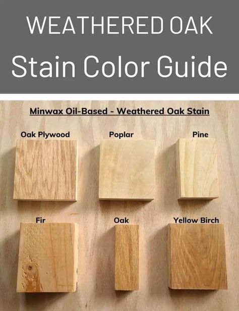 Weathered Oak Stain On Poplar, Weathered Oak Stain On Douglas Fir, Staining Birch Wood, Minwax Weathered Oak Stain On Pine, Weathered Oak On Pine, Varathane Weathered Oak, Natural Wood Stain Colors, Weathered Oak Stain On Pine, Minwax Natural Stain