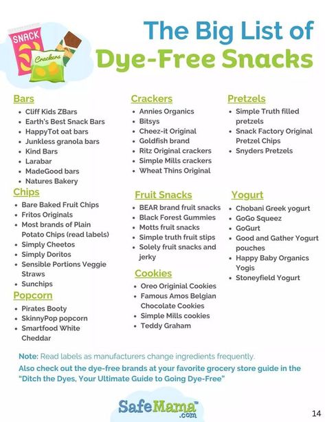 Mommy Needs A Recipe!! | A list of dye free snacks | Facebook Baked Fruit Chips, Red Dye Free Foods, Motts Fruit Snacks, Dye Free Snacks, Dye Free Foods, Healthy Food Alternatives, Fruit Chip, Red Dye, Healthy Food Swaps