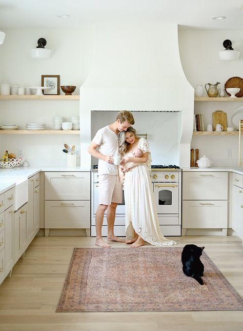 Heights House Kitchen Reveal - Jenna Sue Design Heights House, Jenna Sue Design, Jenna Sue, French Oak Flooring, Custom Range Hood, Low Cabinet, Butler's Pantry, Bedroom Windows, House Kitchen