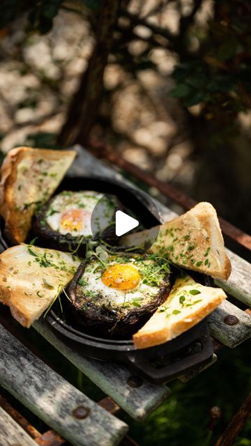 Gill Meller on Instagram: "Saturday morning breakfast inspo - Herby portobello mushroom baked eggs. Very simple and absolutely delicious. Find my recipe over on the @stonegateestate site. Link in bio. #organic 

#ambassador #organicfarming

Vid @matt_austin_images" Gill Meller, Matt Austin, Saturday Morning Breakfast, Egg Muffin, Break Fast, Bio Organic, Recipe Breakfast, Video Inspiration, Portobello Mushroom