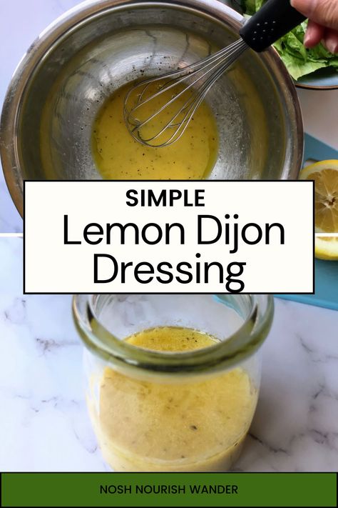 Lemon Dijon Dressing is a tangy and flavorful dressing that combines the sharpness of Dijon mustard with the freshness of lemon juice. This easy lemon vinaigrette is a popular choice for salads, and it’s easy to see why. It adds a zingy and refreshing taste to any salad, making it a perfect summertime dressing. Lemon Dijon Vinaigrette Dressing, Mustard Lemon Dressing, Lemon Based Salad Dressing, Lemon Vinegarette Dressing, Vegetable Dipping Sauce, Dijon Mustard Dressing, Dijon Vinaigrette Dressing, Lemon Dijon Dressing, Lemon Salad Dressing