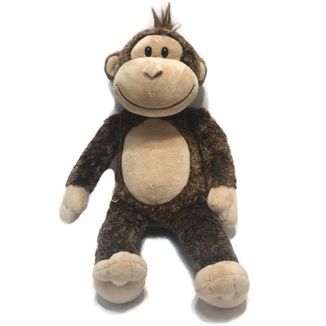 Build A Bear Brown Monkey Stuffed Smiling Tuff of Hair 19 Inches Born 2010 #BuildABearWorkshop #AllOccasion Build A Bear Monkey, Build A Bear Store, Buff Bear Plush, Smokey The Bear Stuffed Animal, Teddy Bears For Sale, Promote Small Business, Monkey Stuffed Animal, Want To Be Loved, Fostering Children