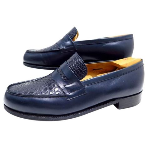 Jm Weston Blue Crocodile Flats Jm Weston, Alligator Dress Shoes, Man Fashion, Stylish Mens Outfits, Crocodile Leather, Leather Shoes Men, Mens Fashion Shoes, Leather Flats, Shoes Men