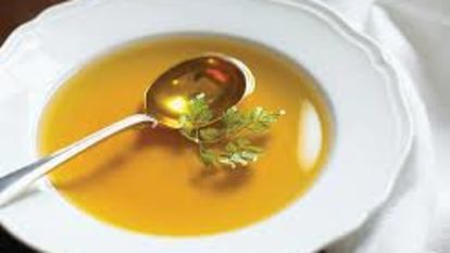 Beef Consomme Recipe - Food.com Beef Consomme Recipe, Consomme Recipe, Chicken Consomme, Clear Soup, Hot Soup, Minestrone, Cooked Vegetables, Tomato Soup, Fresh Tomatoes