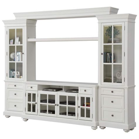 Chelsea Entertainment Wall | Jerome's Furniture Cape Cod Cottage, Tv Stand For Sale, Wood Entertainment Center, Entertainment Wall, Parker House, Entertainment Centers, Komodo, Tv Console, Entertainment Room