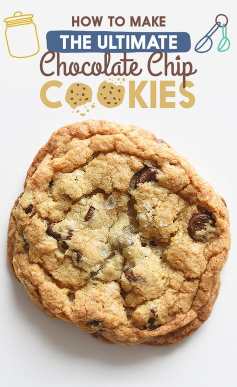 How to make the ultimate chocolate chip cookies Ultimate Chocolate Chip Cookies Recipe, Ultimate Chocolate Chip Cookies, Best Chocolate Chip Cookie Recipe, Ultimate Chocolate Chip Cookie, Best Chocolate Chip Cookies Recipe, Make Chocolate Chip Cookies, Best Chocolate Chip, Choc Chip Cookies, Chocolate Chip Cookie Recipe