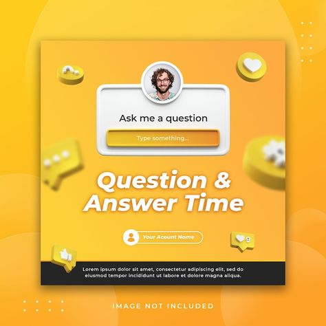 Instagram Survey Template, Questions Social Media Post, Question Answer Design, Text Social Media Post, Social Media Questions Posts, Interactive Social Media Posts, Question Template, Teacher Picture, Space Art Gallery