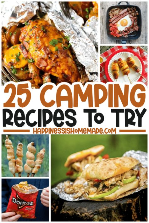 Camping Recipes Dinner, Campfire Potatoes, Easy Camping Dinners, Easy Camping Recipes, Campfire Breakfast, Camping Meal Planning, Foil Dinners, Camping Desserts, Camping Breakfast