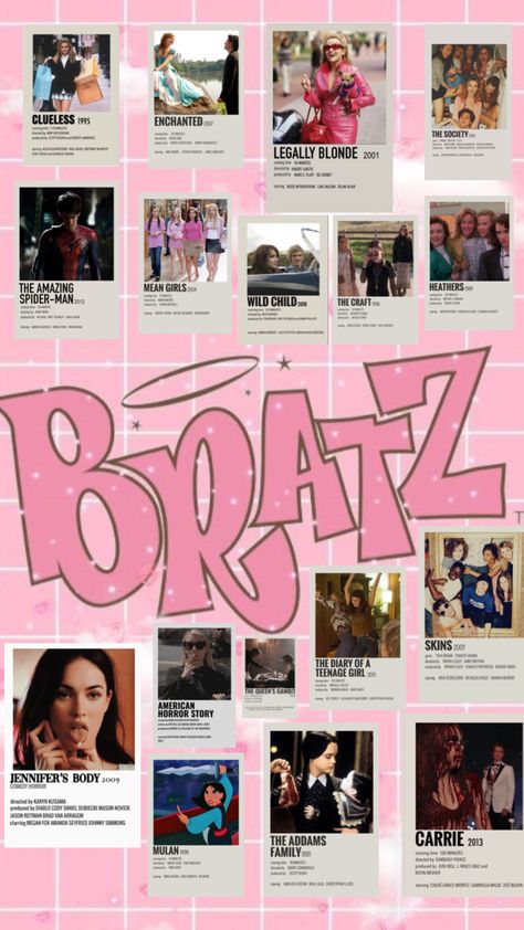 Bratz Movie Aesthetic, Netflix Suggestions, Bratz Movie, Clueless 1995, Movie Ideas, Creative School Project Ideas, Movie To Watch List, Girly Movies, Studio Ghibli Art