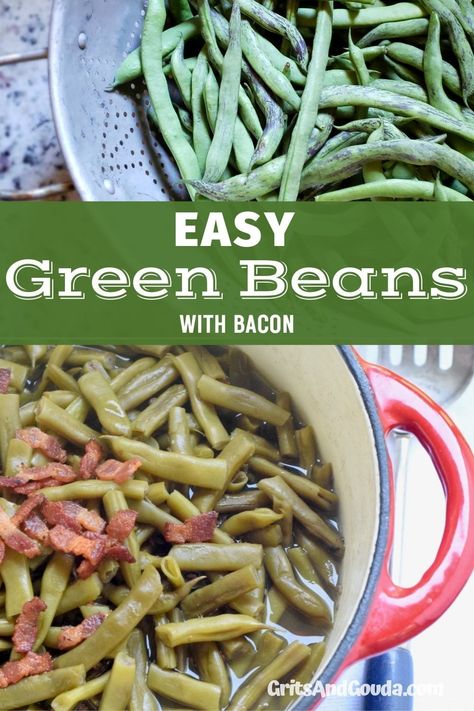 Green Beans In Chicken Broth, Snapping Green Beans, Green Beans Cooked In Chicken Broth, Southern Style Fresh Green Beans, How To Cook Fresh Green Beans With Bacon, Green Beans Fresh Recipes, How To Cook Fresh Green Beans In A Crock Pot, How To Cook Garden Green Beans, Stovetop Fresh Green Beans