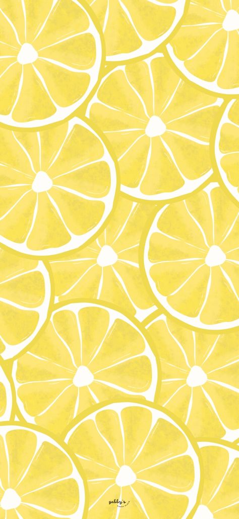 Lemon Screensaver, Lemon Phone Wallpaper, Lemon Pattern Wallpaper, Yellow Summer Wallpaper, Cute Summer Wallpapers Aesthetic, Lemon Wallpaper Aesthetic, Summer Pattern Wallpaper, Yellow Phone Wallpaper, Yellow Background Aesthetic