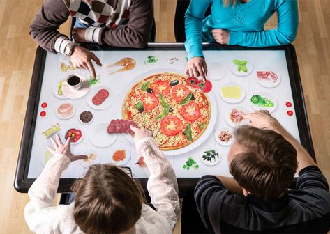 Restaurant Marketing Ideas, Interactive Table, Interactive Multimedia, Art Galleries Design, Interactive Exhibition, Touch Table, Restaurant Marketing, Restaurant Management, Exhibition Display