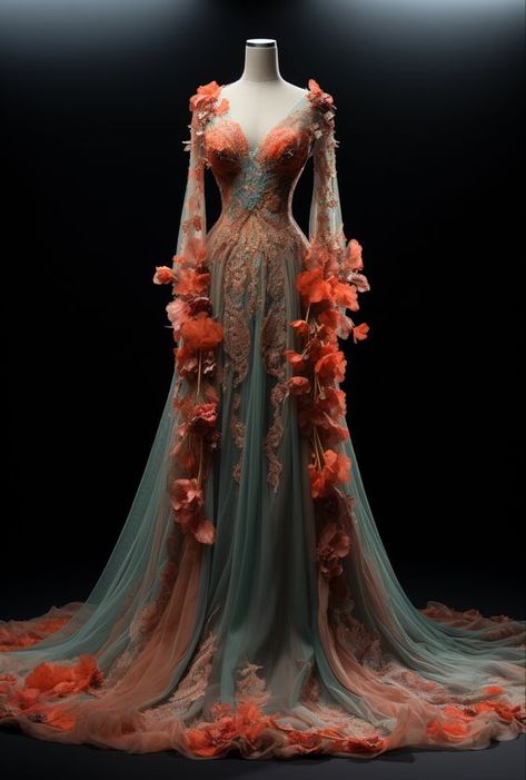 Hannah Fantasy Gown, Emily Fantasy Gown, Hannah Fantasy Dress, Amanda Fantasy Gown, Sarah Fantasy Dress, Sarah Fantasy Gown, Fantasy Evening Gown, Emma Fantasy Gown, Mushroom Gown