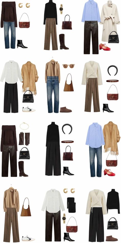 Minimalist Wardrobe Capsule, Holiday Capsule Wardrobe, Capsule Wardrobe Women, Capsule Wardrobe Outfits, Fashion Capsule Wardrobe, Winter Capsule Wardrobe, Capsule Outfits, Fall Capsule Wardrobe, Wardrobe Outfits