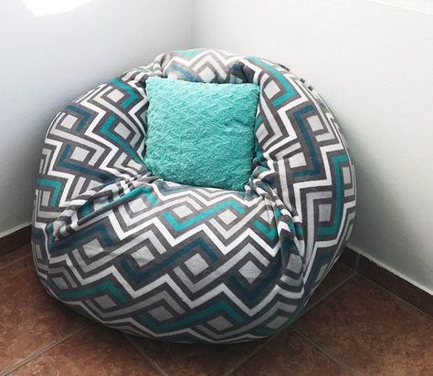 convertible bean bag DIY Bean Bag Diy How To Make, Bin Bag Chair, Make A Bean Bag Chair, Bean Bag Chair Pattern, Puff Chair, How To Make A Bean Bag, Bean Bag Pattern, Diy Bean Bag Chair, Bean Bag Filler