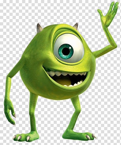 Mike Wasowski, Mike Wazowski James P ... Sullivan Monsters Inc, شركة المرعبين المحدودة, Monsters Inc Halloween, Monsters Inc Characters, Sully Monsters Inc, James P Sullivan, Monsters Inc Baby, Monsters Inc Boo, Disney Png