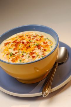 Loaded Baked Potato Soup Recipe, Baked Potato Soup Recipe, Loaded Baked Potato, Loaded Baked Potato Soup, Baked Potato Soup, Loaded Baked Potatoes, Potato Soup Recipe, God Mat, Think Food