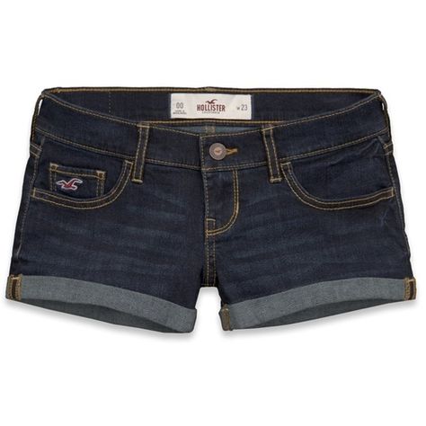 Hollister Co Hollister Low Rise Short-Shorts ($40) ❤ liked on Polyvore Frayed Shorts, Pants Short, Low Rise Shorts, Hollister Shorts, Hot Shorts, Mini Short, Cuffed Shorts, Embroidered Shorts, Mini Shorts