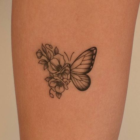 Butterfly With Poppy Flower Tattoo, Half Butterfly Half Poppy Flower Tattoo, Half Butterfly Half Flower Tattoo Simple, Half Butterfly Half Flower Tattoo Design, Half Butterfly Half Flower Tattoo Drawing, Half Moth Half Butterfly Tattoo, Half A Butterfly Wing Tattoo, Half Flower Half Butterfly Tattoo, Butterfly Tattoo On Ankle