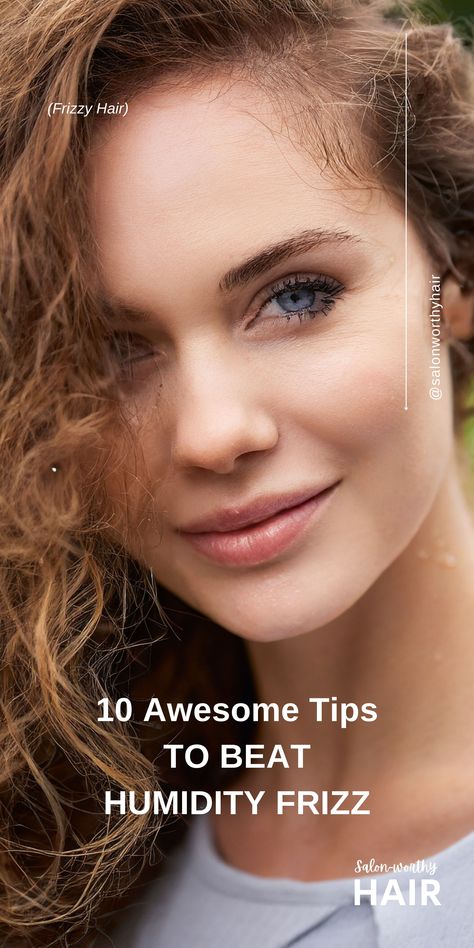 See the best anti-frizz products to use to tame and prevent frizz when the humidity is high.#frizz #hair #humidity #weather Hair Humidity, Prevent Dandruff, Humidity Hair, Best Hair Conditioner, Frizzy Hair Tips, Rainy Day Hairstyles, Frizz Hair, Anti Frizz Hair, Day Hairstyles