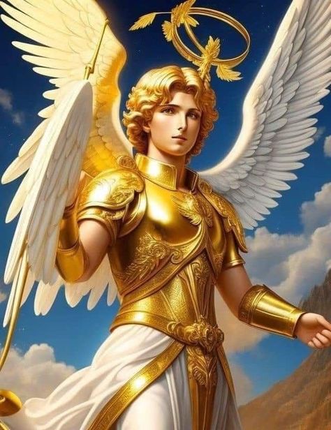 Guardian Angel Pictures, Angel Blessings, Virgin Mary Statue, Angel Images, Mary Statue, Angel Warrior, American Gods, Angel Painting, Fantasy Images