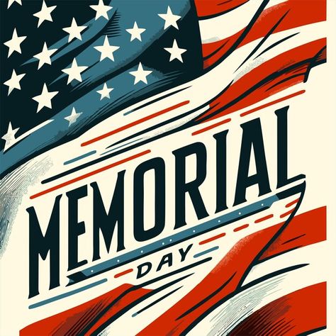 A poster for memorial day with a flag an... | Premium Vector #Freepik #vector 4 July Usa, Independence Day Poster, Independence Day Quotes, Us Independence Day, 50 Quotes, American Independence, Logo Psd, Technology Icon, A Flag