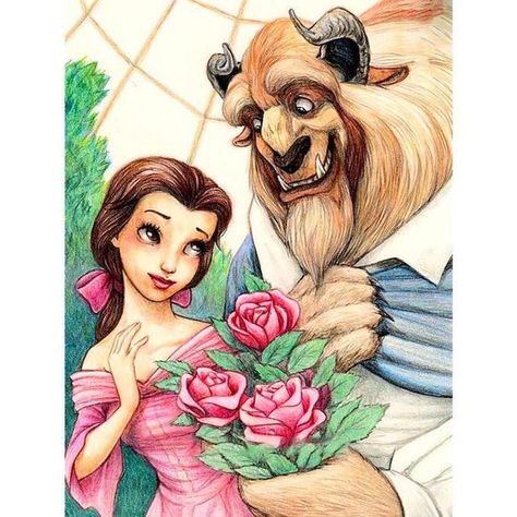 beauty-and-the-beast-colourful-pencil-drawing-easy-drawing-tutorials-pink-dress-belle Image Princesse Disney, 디즈니 캐릭터, Prințese Disney, Karakter Disney, Belle Disney, Princess Cartoon, Drawing Faces, Art Disney, Arte Disney