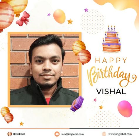 happy-birthday-vishal Happy Birthday Vishal, Enjoy Your Special Day, Your Special, Birthday Wishes, Special Day, With Love, Happy Birthday, The Incredibles, Birthday