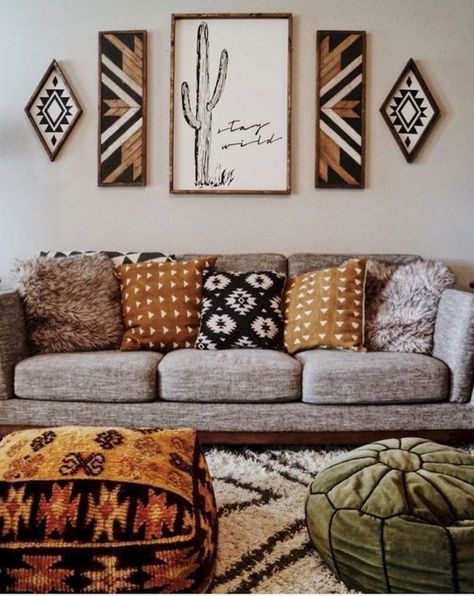 Boho Apartment Decor, Bohemian Ideas, Country Western Decor, Interior Boho, Decor Western, Decor Ikea, Dekor Diy, Boho Living Room Decor, Bohemian House