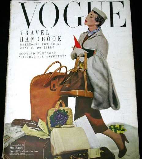 Cover - Vogue May 15, 1950. Can you spot the Louis Vuitton? 1930s Aesthetic, Vintage Vogue Covers, Vogue Vintage, Vogue Magazine Covers, Vogue Archive, Fashion Magazine Cover, Fashion Cover, Vogue Covers, Irish Linen