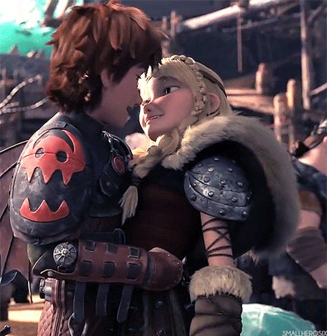 Let be honest here ladies, all us fan girls are pretending that it's us instead of her. Hicks Und Astrid, Tiamat Dragon, Astrid Hiccup, Httyd 2, Dragon Movies, Hiccup And Toothless, Hiccup And Astrid, Dreamworks Movies, Dreamworks Dragons