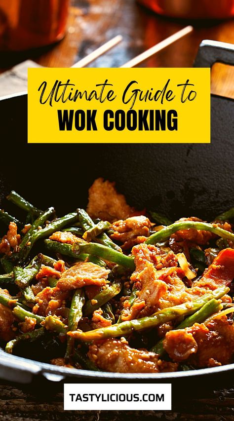 ultimate guide to wok cooking | How to Cook with a Wok | Your Guide to Wok Cooking | Is cooking in a wok better | How do you cook on a stove with a wok | How to Prepare a Wok for Cooking | wok cooking for beginners Recipes For Wok Cooking, Recipes In A Wok, Best Wok Recipes, Recipes For A Wok Pan, Cooking In A Wok, Cooking With A Wok, Electric Wok Recipes, Easy Wok Recipes, Wok Recipes Stir Fry