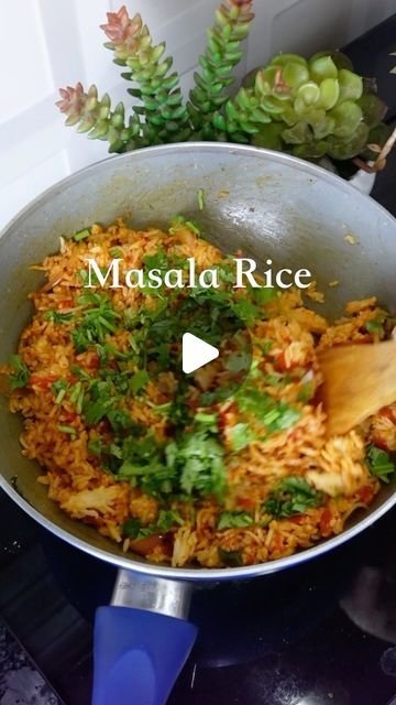 Shrilekha Patkar | Homechef💛 on Instagram: "Today’s Special ✨- Masala Rice 🍛🌶️ 

A flavourful twist on leftover rice! 🍛🌶️ Ideal for breakfast, lunch, or dinner in a snap. Perfect for lunchboxes too! 🌿

Recipe in the comments section, follow for more ♥️

#masalarice #leftoverrice #leftoverricerecipe #spicyrice #lunchboxideasforadults #under10minutesrecipe #sizzlethespice" Rice Board, Masala Rice Recipe, Masala Rice, Leftover Rice Recipes, Spicy Rice, Leftover Rice, Home Chef, Breakfast Lunch, Rice Recipes