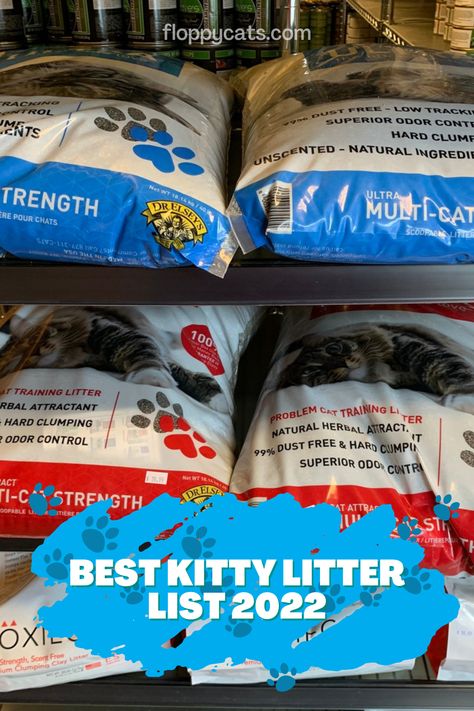 People often ask what the best cat litter is and the answer is always subjective, so I always say, "The one that works for you and your cat!". There are no scientific rules around which is the best cat litter, and there are different types that some people prefer to use, or that some cats just seem happier with. Here are some of our favorites! Best Kitty Litter, Cat Facts Funny, Hiding Cat Litter Box, Cat Behavior Facts, Cat Behavior Problems, Ragdoll Kittens For Sale, Cat Food Brands, Cat Advice, Best Cat Litter