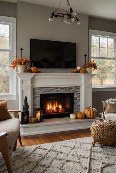 Fall Furniture , Autumn Cozy Fall ,Decor Easy Fall ,
Decor Neutral Fall ,Decor Fall ,Decor Inspiration ,Fall Decor Ideas Fall Decor For Mantel With Tv, Fireplace Corner Decor, Fall Decor Fireplace Ideas With Tv, Fall Fire Mantle Decor, Mantle Decorating Ideas Fall, Fall Mantel With Tv, Mantle Decor Tv Above, Tv On Fireplace Living Room, Decor For Mantle With Tv