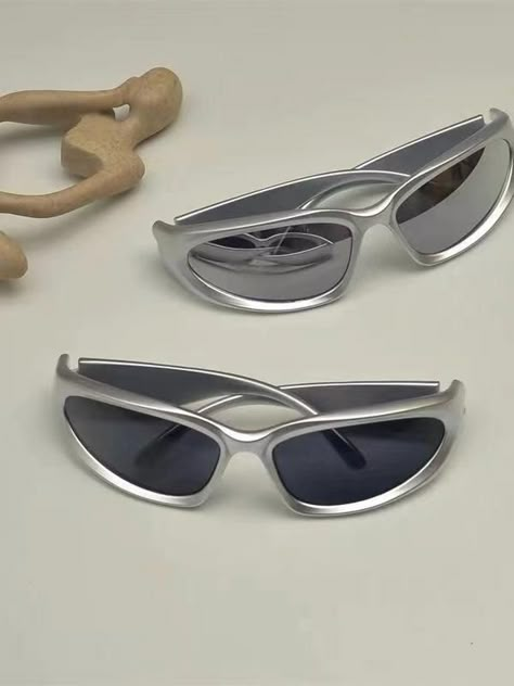 https://amzn.to/3KCOhED | Are you ready to rock your fashion game with a touch of nostalgia? Look no further than these amazing 90s Y2K fashion sunglasses! Step back in time and embrace the retro vibes that are in high demand today. Be the envy of your friends as you effortlessly flaunt your unique and individual style. Don't miss out on this opportunity to own a piece of fashion history - grab these sunglasses now and be the trendsetter. Y2k Glasses, Pretty Sunglasses, Classy Glasses, Style Aesthetics, Funky Glasses, Y2k Sunglasses, Retro Future, Trendy Glasses, Y2k Retro