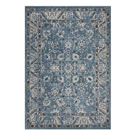 Light Gray Rug, Casual Home Decor, Rug Navy, Light Grey Rug, Square Area Rugs, Gray Rug, Navy Rug, Floral Area Rugs, Traditional Area Rugs