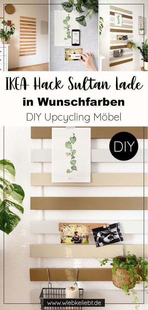 Ikea Upcycling, Diy Ikea Hacks, Diy Upcycling, Diy Holz, Diy Interior, Ikea Diy, Hacks Diy, Diy Blog, Ikea Hack