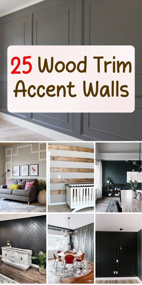 Elevate your space with these stunning wood trim accent wall ideas. From rustic to modern, discover the perfect design for your home. Living Room Accent Wall Ideas Modern, Wooden Accent Wall Ideas, Painted Wood Accent Wall, Accent Wall Treatments, Wood Strips On Walls, Trim Accent Wall Ideas, Wall Wood Texture, Wood Trim Accent Wall, Wood Design Wall