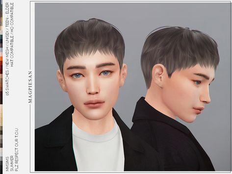 Mod Hairstyles, The Sims 4 Cc Patreon, Sims 4 Cc Patreon, Sims 4 Hair Male, Cc Patreon, Mod Hair, Makeup Cc, Sims 4 Anime, Pelo Sims