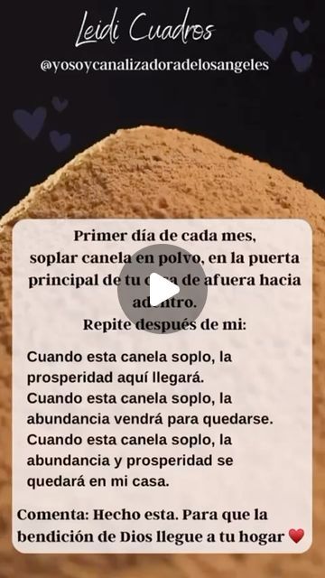 Leidi Cuadros/ Angeologa/ Terapeuta on Instagram: "Primer día de cada mes, soplar canela en polvo, en la puerta principal de tu casa de afuera hacia adentro. Repite después de mi: Cuando esta canela soplo, la prosperidad aquí llegará. Cuando esta canela soplo, la abundancia vendrá para quedarse. Cuando esta canela soplo, la abundancia y prosperidad se quedará en mi casa. Comenta: Hecho esta. Para que la bendición de Dios llegue a tu hogar ♥️" Beach Dresses Summer Casual, Mint Green Prom Dress, Vintage Two Piece, Short Graduation Dresses, Purple Red Color, Easy Spells, Orange Pink Color, Mini Prom Dresses, Satin Homecoming Dress