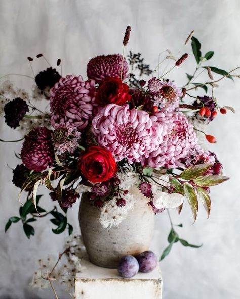 Christine Maynard Art (@christinemaynardart) • Photos et vidéos Instagram Christmas Flower Arrangements Ideas, Flower Garden Aesthetic, Flower Arrangements Ideas, Winter Flower Arrangements, Winter Floral Arrangements, Winter Arrangements, Christmas Flower Arrangements, Winter Bouquet, Flower Vase Arrangements