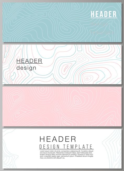 Banner Design Templates, Header Template, Web Header, Website Banner Design, Banner Design Layout, Well Design, Linkedin Banner, Footer Design, Creative Banners