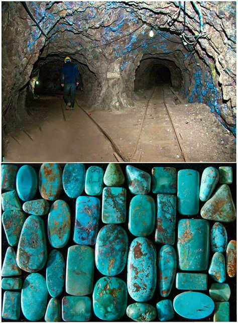 Turquoise Mine in the Iranian city of Nishapur is a very old mine and the most expensive cave in Iran. Iran Pictures, Iran Travel, Tehran Iran, Persian Culture, Iranian Art, Arte Popular, Minerals And Gemstones, Turquoise Stones, Rocks And Gems