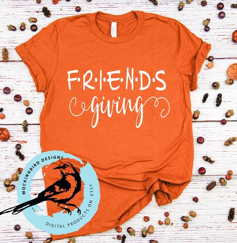 Friendsgiving Shirts, Friendsgiving Dinner Party, Friends Giving, Friendsgiving Decorations, Thanksgiving Friendsgiving, Friendsgiving Dinner, Friendsgiving Party, Friends Thanksgiving, T Shirt Svg