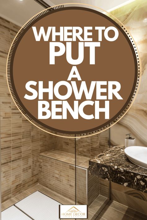 Replace Tub With Shower, Shower Bench Built In, Wooden Shower Bench, Walk In Shower With Bench, Small Shower Stalls, Corner Shower Bench, Bathroom Bench, Tub To Shower Conversion, Doorless Shower