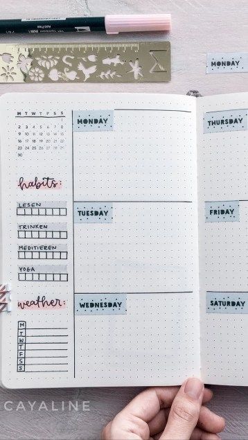 Bullet Journal Cleaning Schedule, Journal Simple, Bullet Journel, Bullet Journal 2020, Bullet Journal Notes, Bullet Planner, Bullet Journal Weekly Spread, Seni Dan Kraf, Bullet Journal Ideas